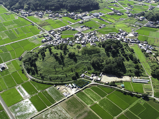 画像：大和地方と並ぶ古代吉備の文化発祥の地として栄えた岡山