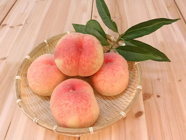 画像:岡山の名産桃