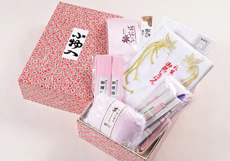 振袖の着付けに必要なセット